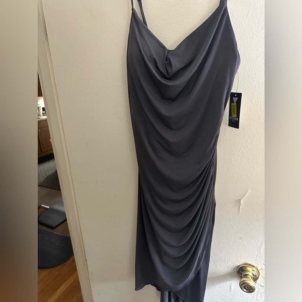 Draped cocktail dress